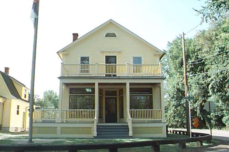 Jaite Company Store and Post Ofice, now the park headquarters for Cuyahoga Valley National Park, Ohio, USA