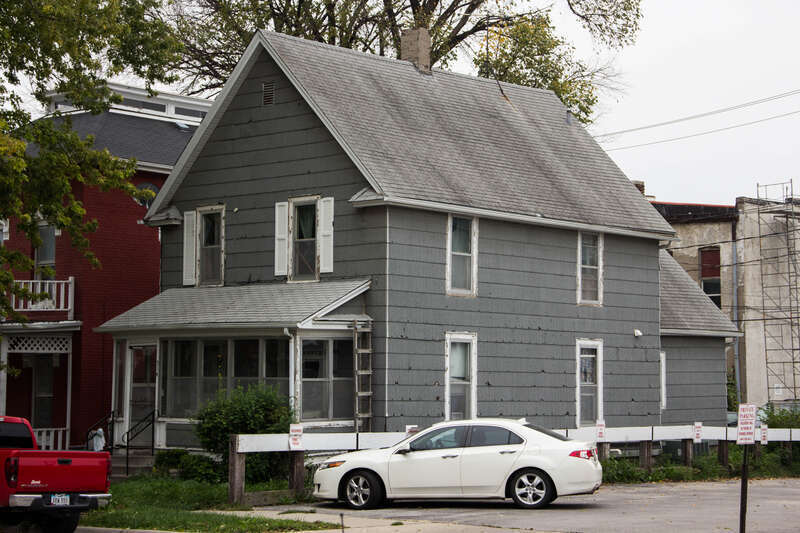 514 S. 4th Street Council Bluffs, IA 51503.  This, however, is not the historic Jean and Inez Bregant House as the name suggests, which is across the street at 517 S 4th St.