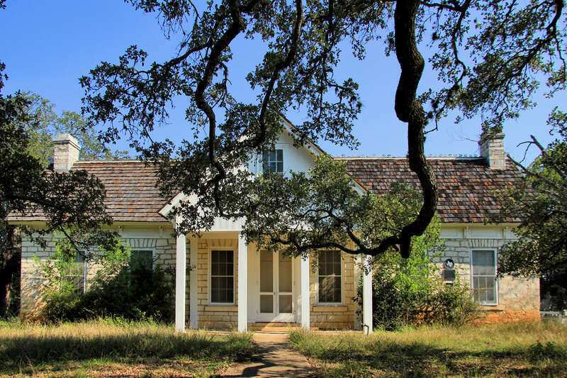 The John J. Dimmitt House in Georgetown, Texas, United States. The house was designated a Recorded Texas Historic Landmark in 1967 and listed on the National Register of Historic Places on February 16, 1996.