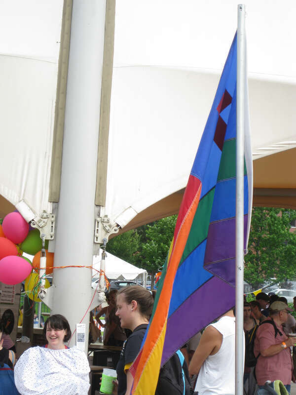 Kalamazoo Pride 2011 held on June 11 at the Arcadia Creek Festival Place