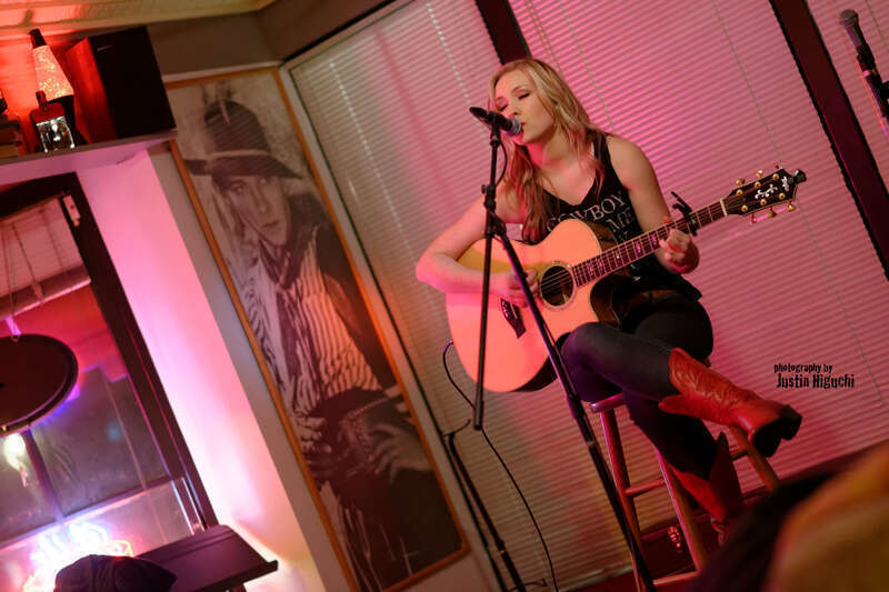 &quot;NAMM Week: Songwriter Series&quot; Songwriters Round at The Ugly Mug Cafe in Orange CA on January 22nd, 2014. Kaela Kinney, Ry Bradley, Ryan Terrigno, Katelyn Marie, Heidi Howard, and Scott McLaughlin performed.