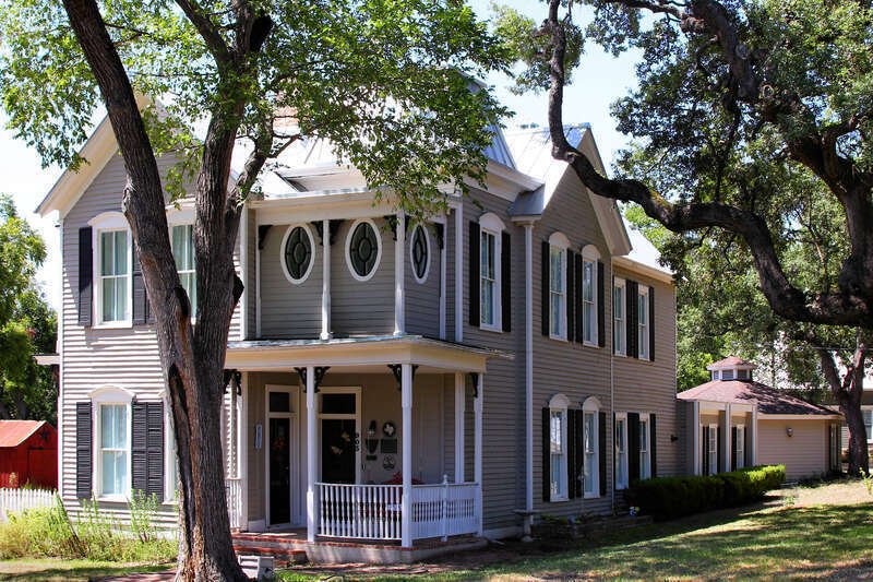 The Kone-Yarbrough House in San Marcos, Texas, United States was built in 1886. It was designated a Recorded Texas Historic Landmark in 1977 and listed on the National Register of Historic Places as a contributing property to the Belvin Street