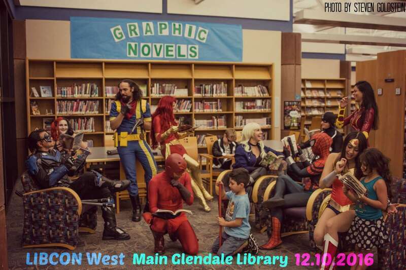 Promotional Photo for LIBCON West taken by Steven Goldstein at Glendale Public Library