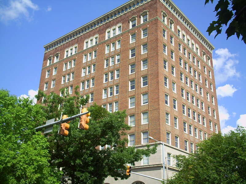 Lamar Hotel (AKA the Raymond P. Davis County Annex Building) in Meridian, Mississippi.