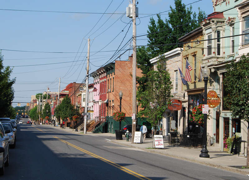 Lark Street in Albany, New York, United States