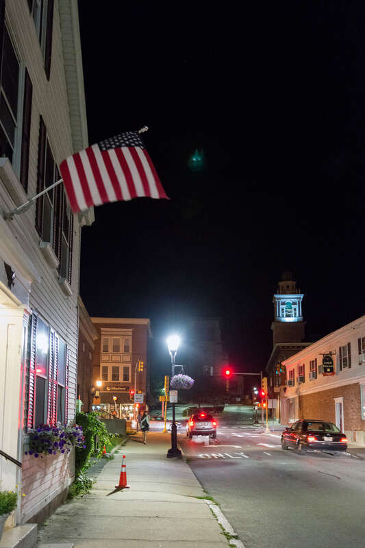 Leyden St. - Plymouth, Massachusetts, USA - August 13, 2015