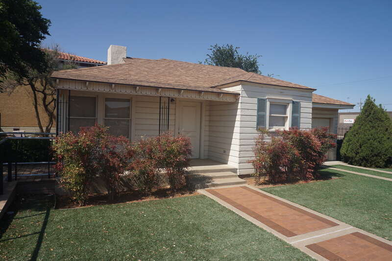 The J. I. Allison House at the Buddy Holly Center in Lubbock, Texas (United States).