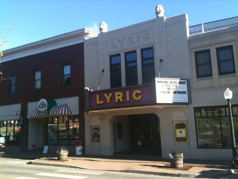 Lyric Movie Theater, Downtown, Blacksburg, Virginia, USA
