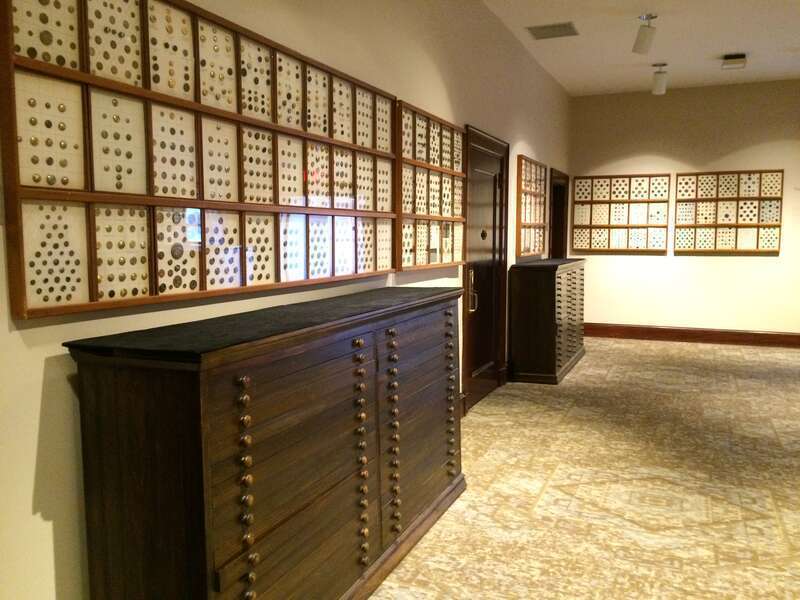 Buttons from around the world, assembled by Warren F. Kaynor for The Waterbury Button Company