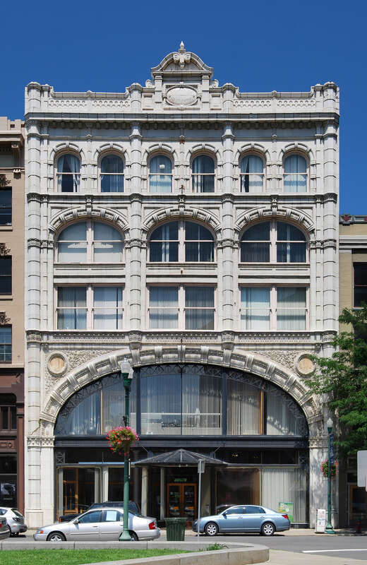 McCarthy Building, located in the Central Troy Historic District in Troy, New York, United States