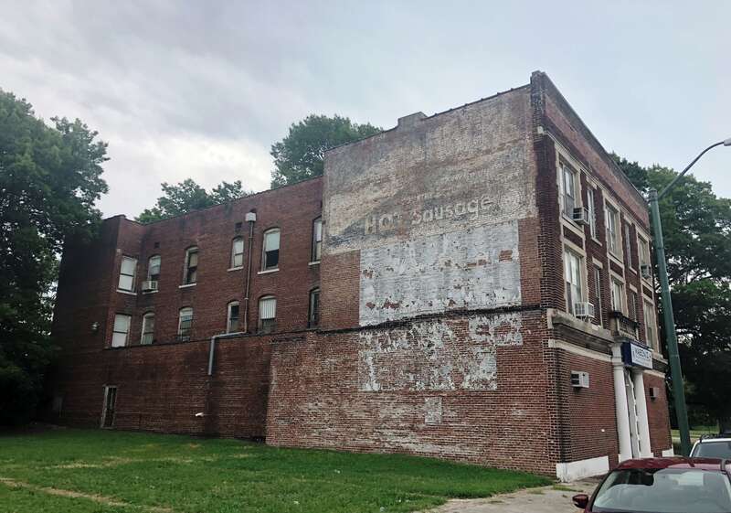Union Lodge # 32 in downtown Memphis, Tennessee. Masonic hall belonging to the Most Worshipful Prince Hall Grand Lodge of Tennessee.