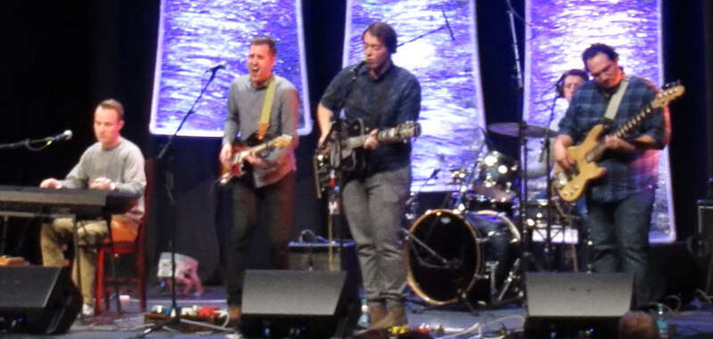 The band Michael Barrow &amp;amp; the Tourists performing at TEDxBYU.