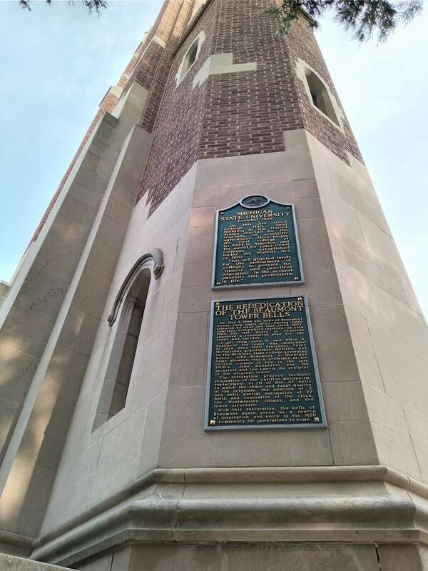 Michigan State University-Founded 1855 Historical Marker