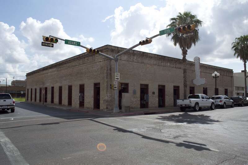 Miguel Fernandez Hide Yard in Brownsville Texas. Listed on the NRHP.
