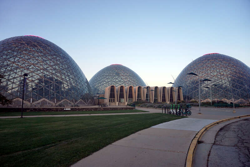Mitchell Park Horticultural Conservatory in Milwaukee, Wisconsin (United States).