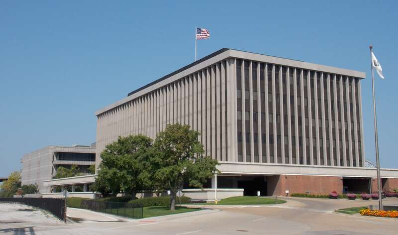 The home office of Modern Woodmen of America in Rock Island, Illinois.