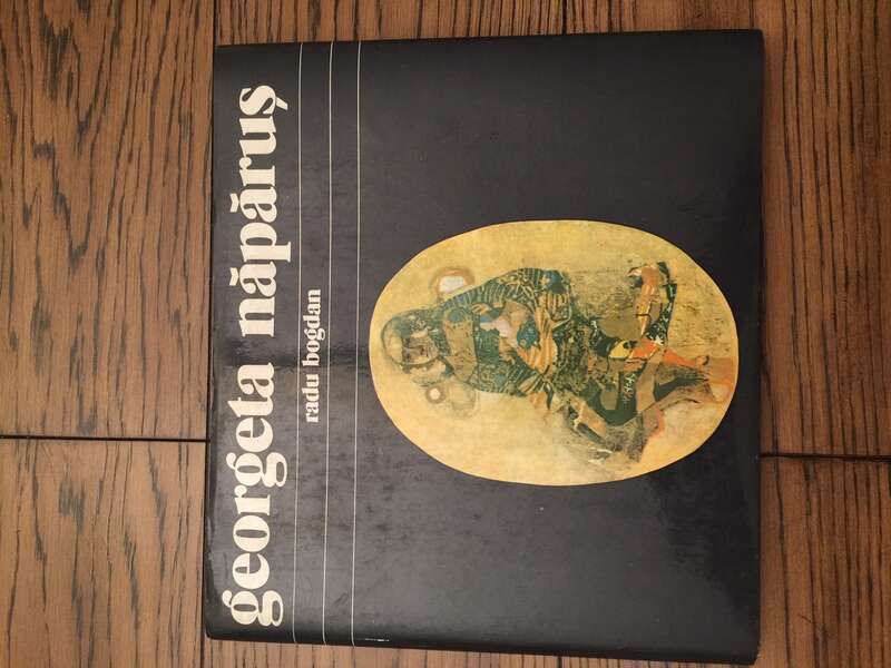 The cover of the monograph by Radu Bogdan, Editura Meridiane1983