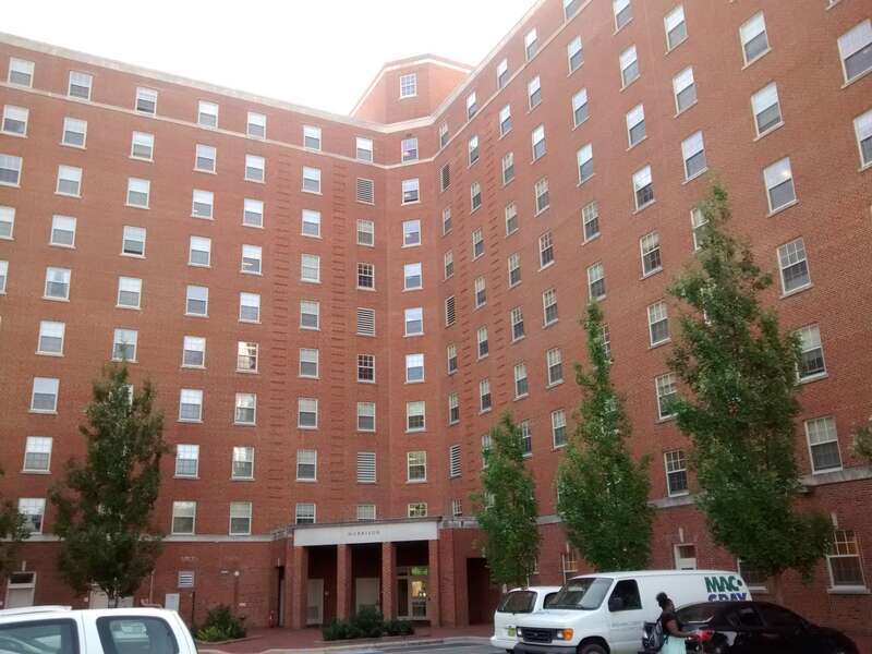 Morrison Residence Hall at the University of North Carolina at Chapel Hill.