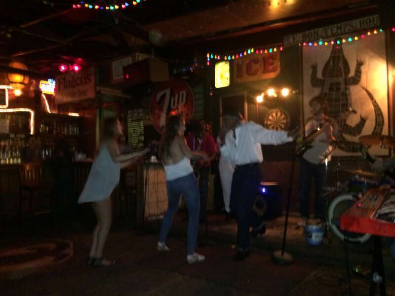 Music at le Bon Temps, Magazine Street, Uptown New Orleans