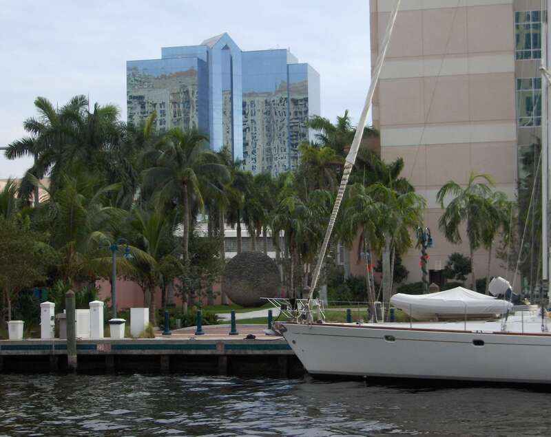 New River, Las Olas in Downtown Fort-Lauderdale, Florida