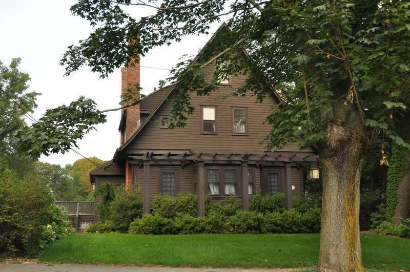The historic E. C. Hammond House in Newton, Massachusetts.