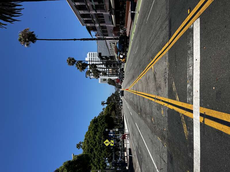 Ocean Avenue (Santa Monica) en juillet 2022.