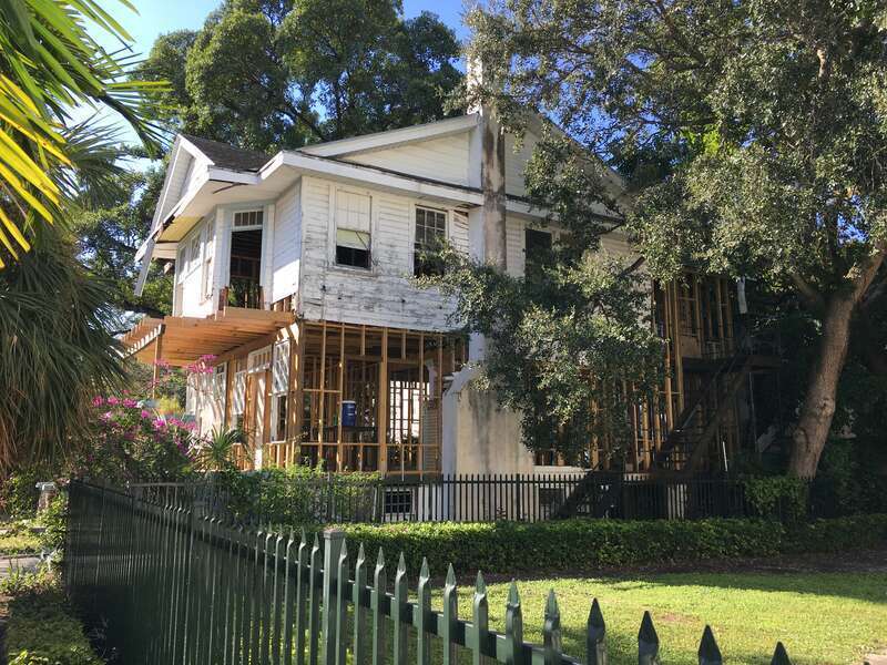 Old House Restoration Lummus Park Miami