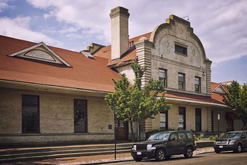 Old North Yakima Historic District — North Yakima Depot