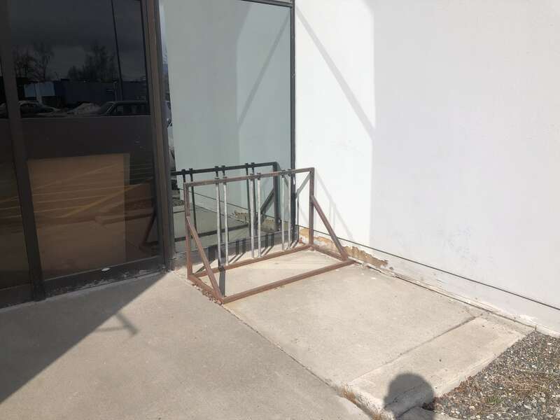 Bike parking in Anchorage, AK, USA