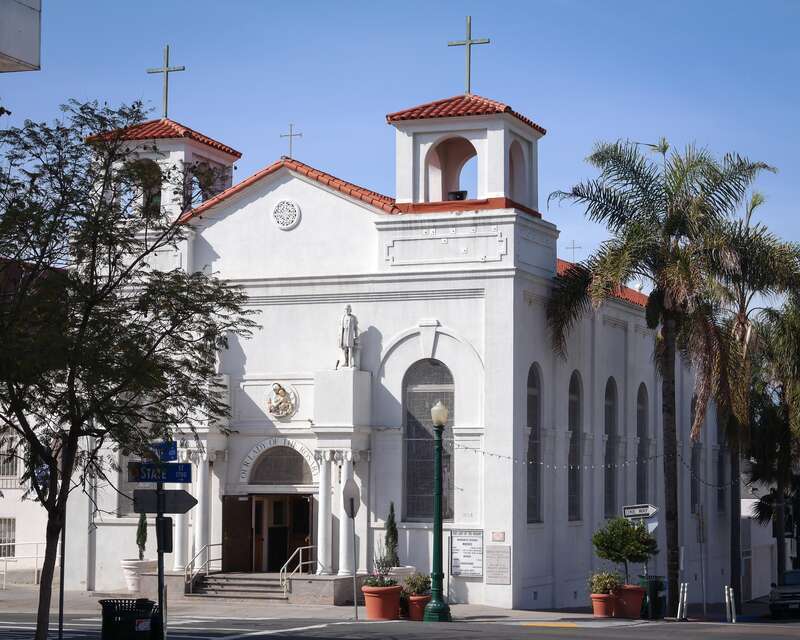 Our Lady of the Rosary Church in Little Italy, San Diego