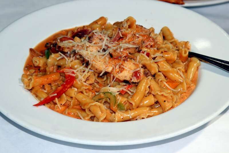 Penne pasta with grilled chicken, broccoli, shredded carrots and zucchini mix, in our house made pine nut pesto cream sauce
The LEMON LEAF Cafe
Historic Down Town Lancaster
653 W. Lancaster Boulevard
Lancaster, CA 93534
&amp;lt;a