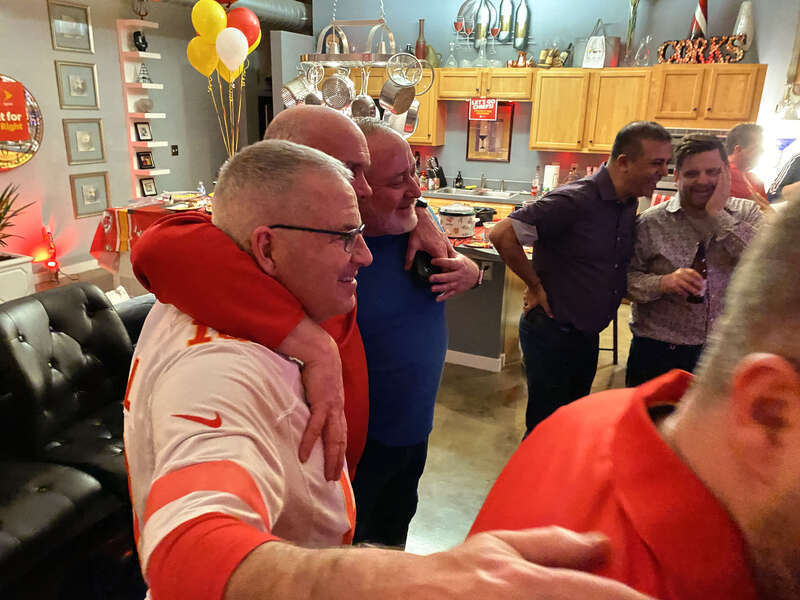 Super Bowl Sunday, Kansas City, February 2, 2020, the day the Chiefs won Super Bowl LIV