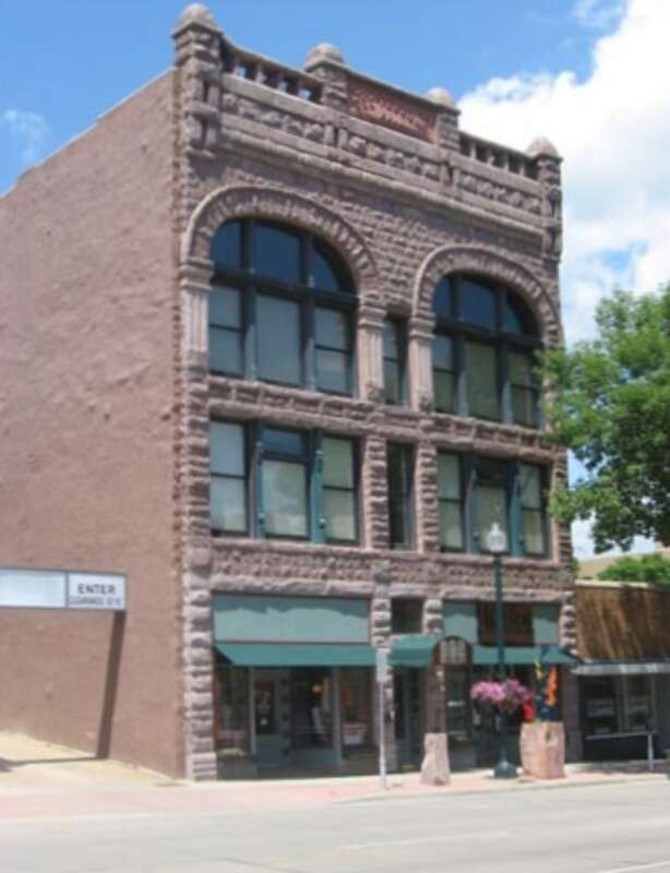R.F. Pettigrew and S.L. Tate Building in downtown Sioux Falls, South Dakota, USA.