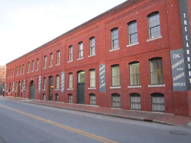 The Portland Packing Company Factory located on York Street in Portland, Maine