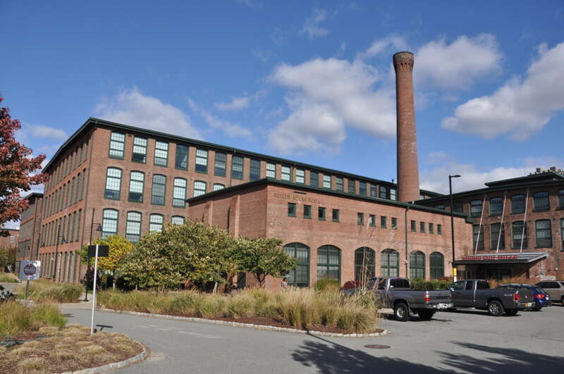 The Rising Sun mill complex, formerly known as the National and Providence Worsted Mills, Providence, Rhode Island.