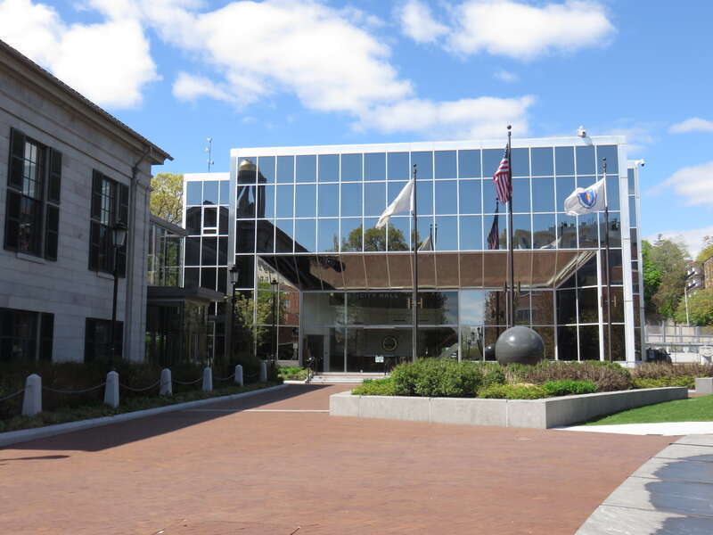 Quincy City Hall in Quincy, Massachusetts in 2019