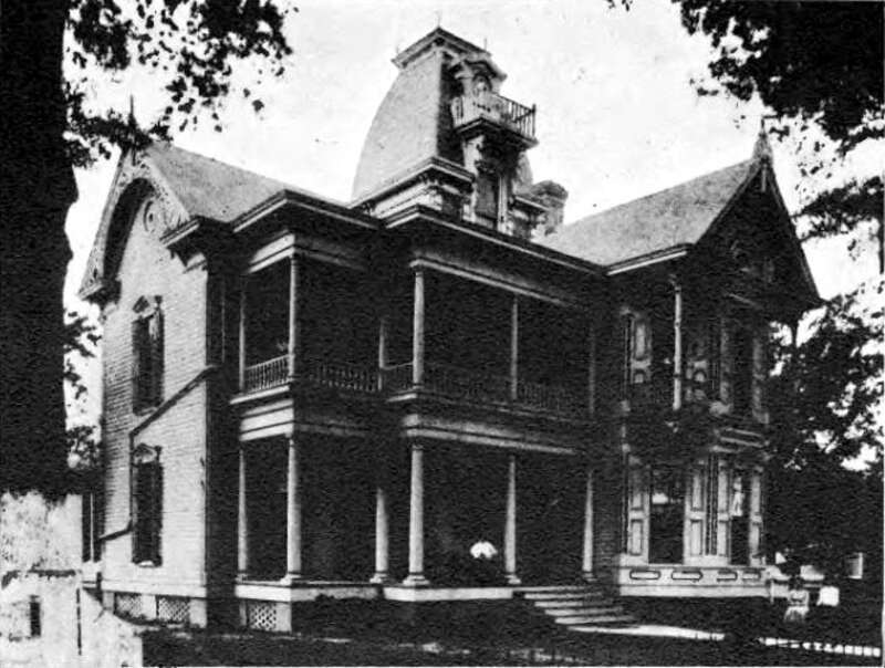 The R.M. Knox House, 1504 W. 6th Street, Pine Bluff, Arkansas as depicted in File:The Knox Family.djvu, page 264.