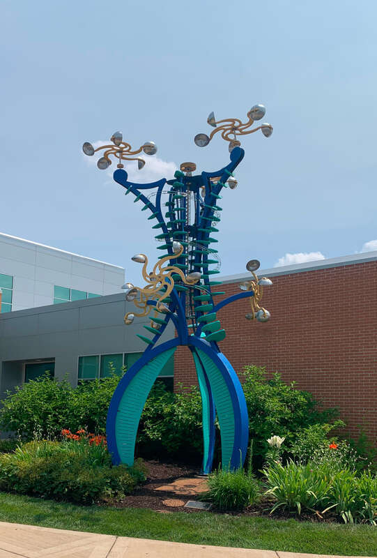 Rockford Discovery Center Museum, David F. Foster, The Juggler, 2010