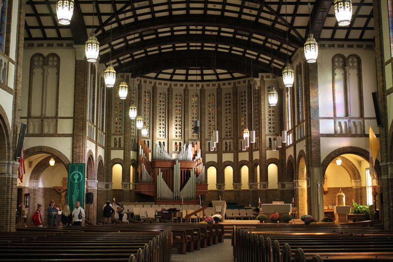 Sacred Heart Catholic Church Sanctuary,  (1929), 22430 Michigan Avenue, Dearborn, Michigan