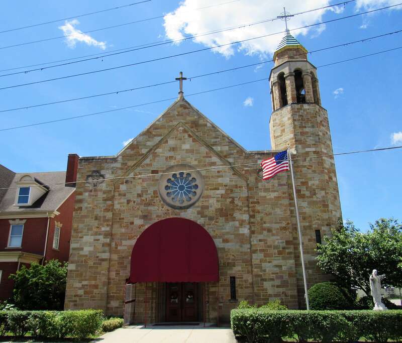 Sacred Heart Catholic Church in Altoona, Pennsylvania.