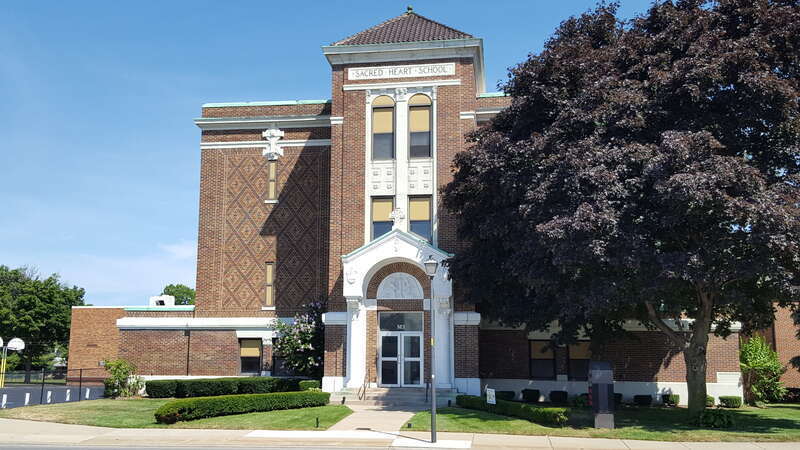 Sacred Heart School, Dearborn, Michigan, a Catholic grade school, formerly also a high school
