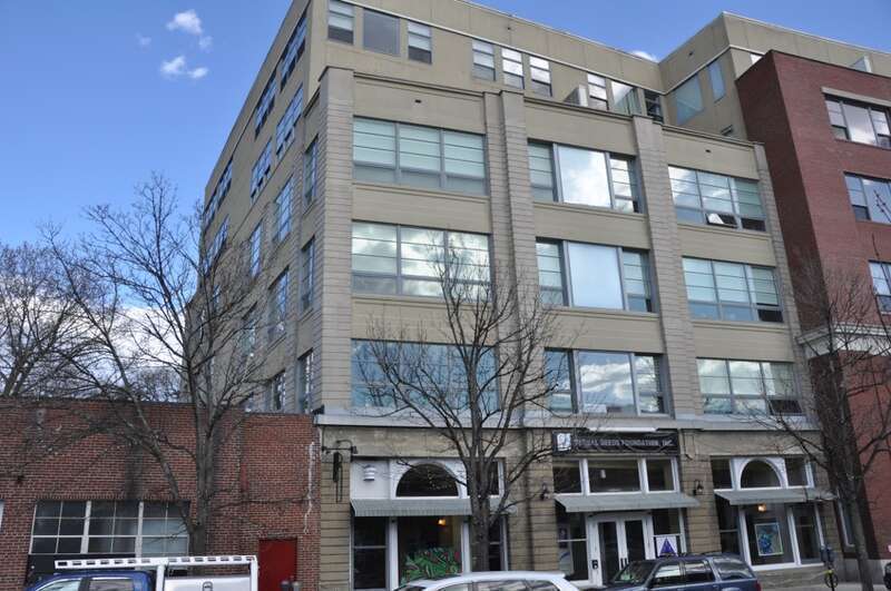The Salem Laundry building in Salem, Massachusetts.