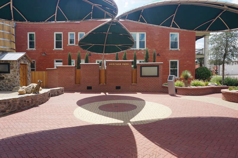 Heritage Park in San Angelo, Texas (United States).