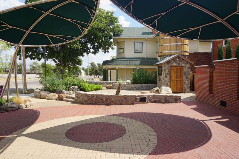 Heritage Park in San Angelo, Texas (United States).