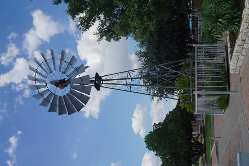 A windpump in San Angelo, Texas (United States).