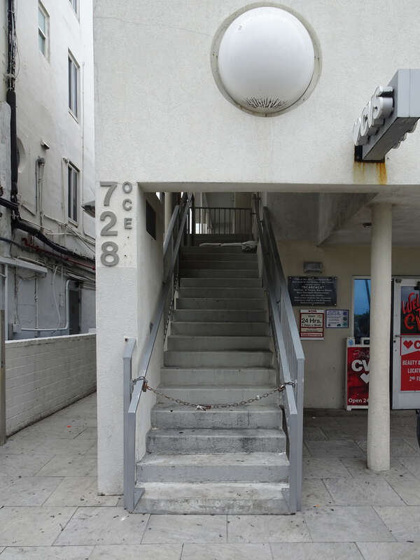 Scarface Steps 728 Ocean Drive Miami Beach FL