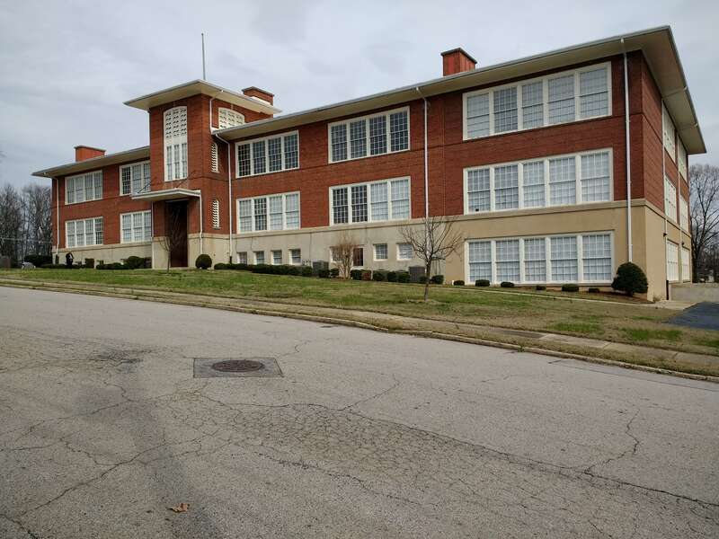 Building A of the Schoolfield School Complex in Danville, Virginia.