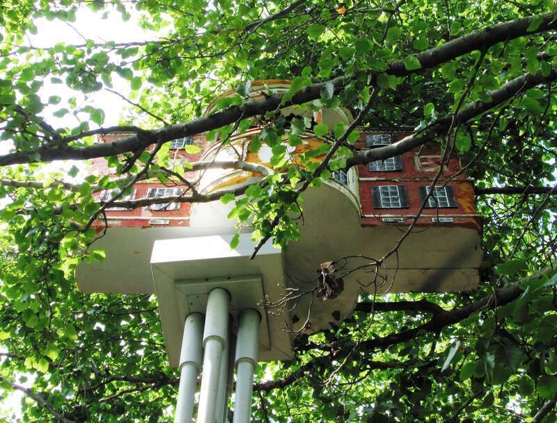 Seven Hills Park, located behind the Davis Square Red Line station, along Buena Vista and Meacham Roads, in Somerville, Massachusetts, was completed in 1990. It is a passive recreation area which occupies land that was once a railroad right-of-way,