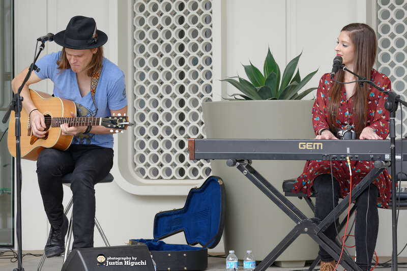 Shane Henry &amp;amp; Maggie McClure performing live at the Brand Library &amp;amp; Art Center in Glendale California on Sunday April 13th, 2014.