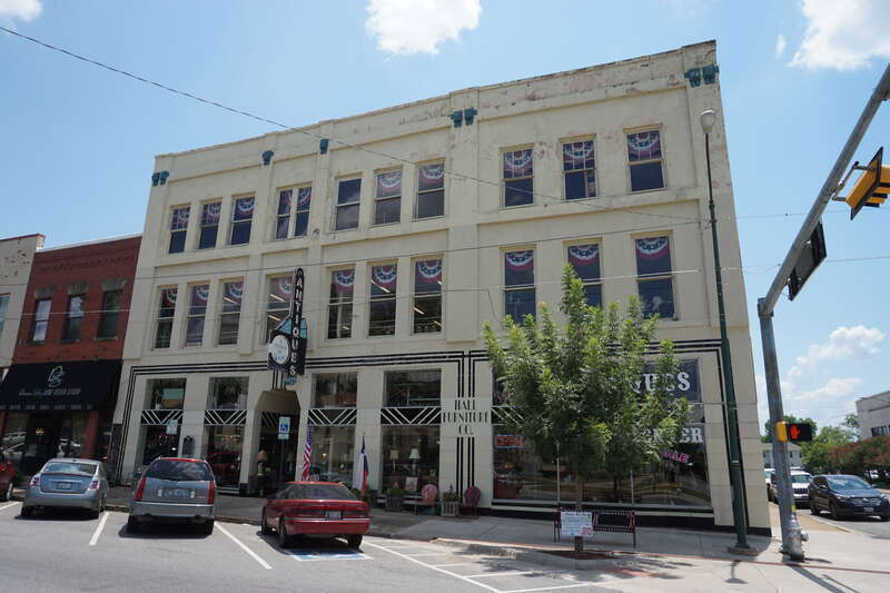The Hall Furniture Co. Building in Sherman, Texas (United States).